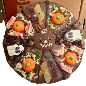 10 inch spooky pizza